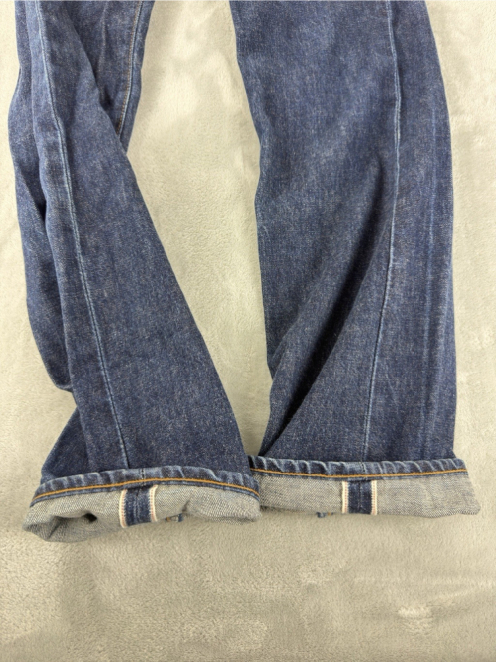 Vintage Levi's 702xx Red Selvedge Made In Japan Men Size 27 W X 33 L Zipper Fly - Picture 6 of 11